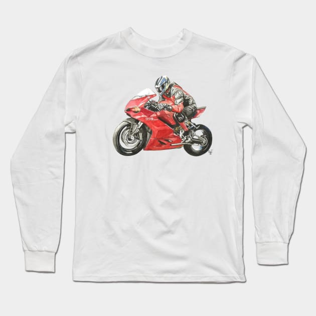 959 Panigale Long Sleeve T-Shirt by Art-95